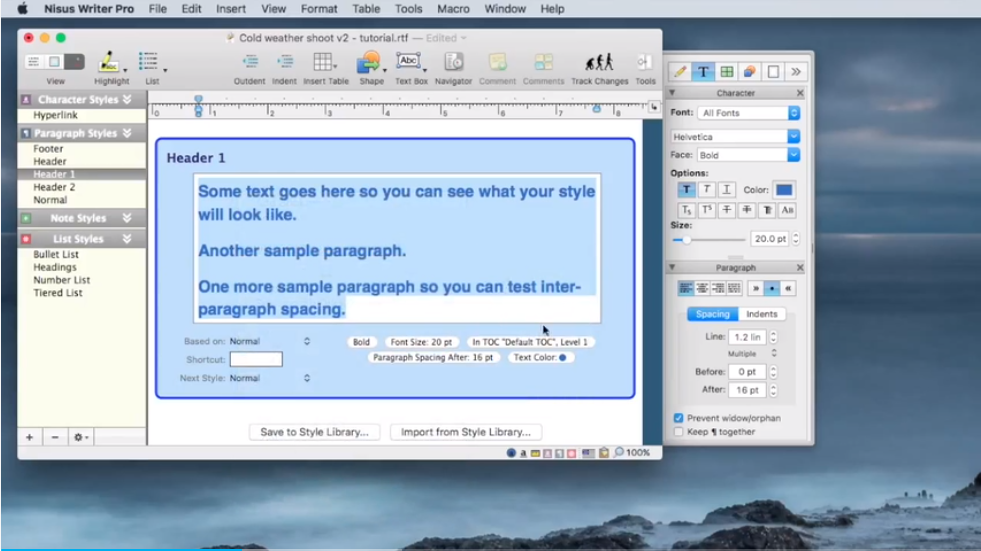 Nisus Writer Pro for MacѰ