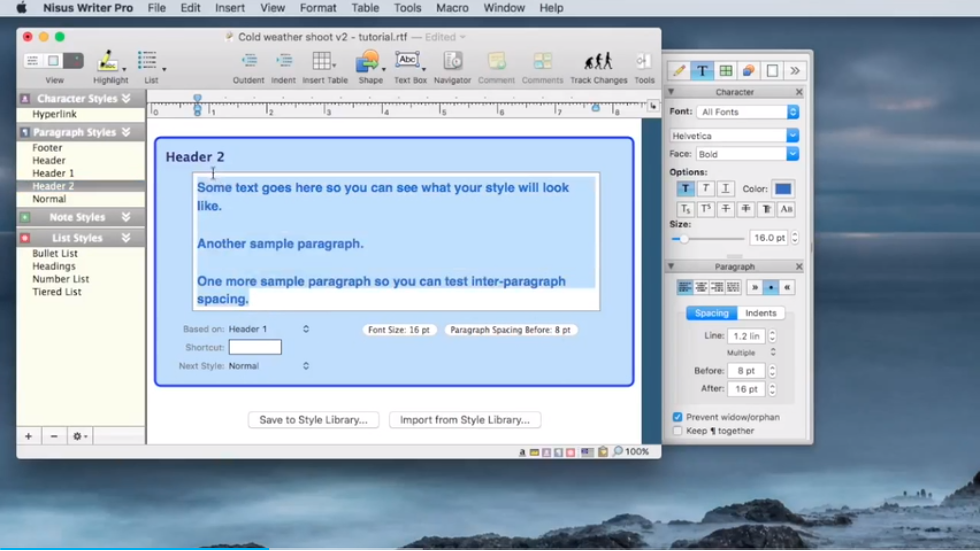 Nisus Writer Pro for MacѰ